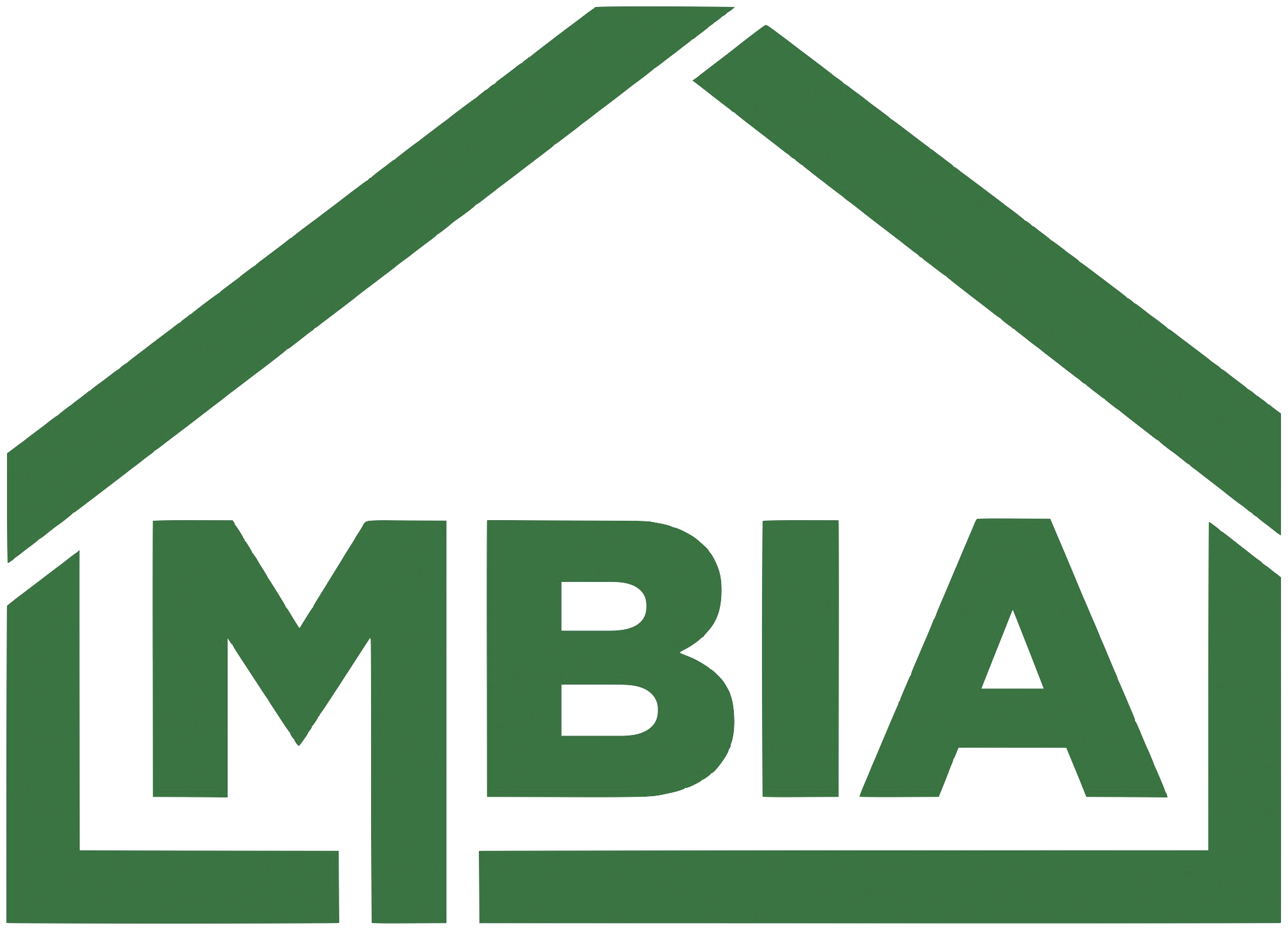 Home Builders Association of Billings logo with house outline and bold text.